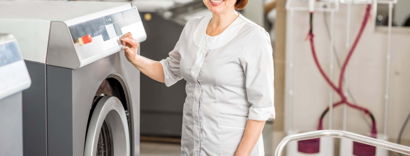 retirement village commercial laundry service