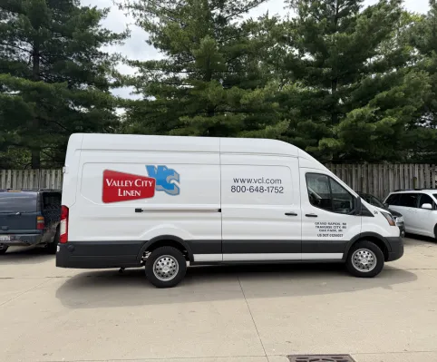 Paper Products - delivery van